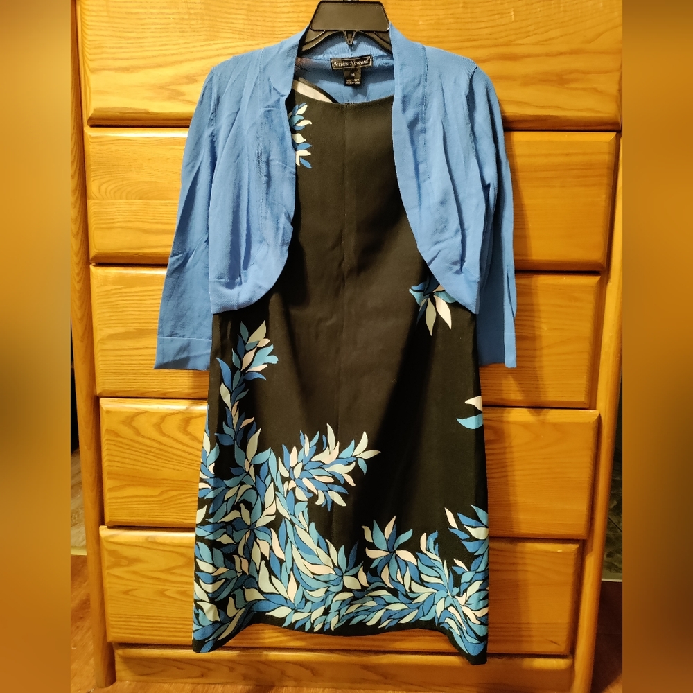 ⭐Sold⭐Jessica Howard Blue 2 Piece Set Dress Size 10